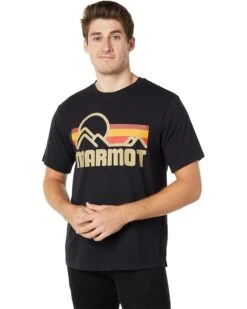 Marmot Logo Coastal Tee