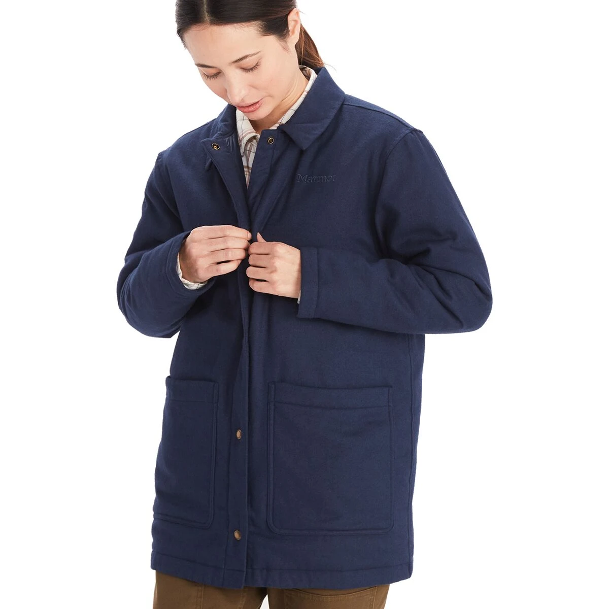 Marmot Lanigan Flannel Coat - Women's 6 Marmot Lanigan Flannel Coat - Women's - Image 4