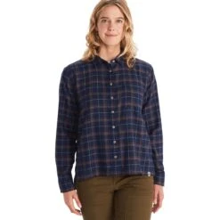 Marmot Fairfax Boyfriend Midweight Flannel - Women's -Marmot ARCNAV 20
