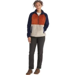 Marmot Homestead Fleece 1/2-Zip Pullover - Women's -Marmot ARCNAVCOP D4