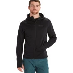 Marmot Olden Polartec Hooded Fleece Jacket - Men's -Marmot BLA 45