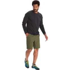 Marmot Crossover Long-Sleeve T-Shirt - Men's -Marmot BLA D2 6