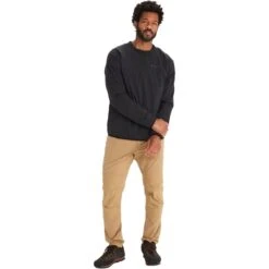 Marmot Alt HB Pullover Top - Men's -Marmot BLA D4 4