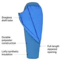 Marmot NanoWave 25 Sleeping Bag: 25F Synthetic -Marmot CLABL D3