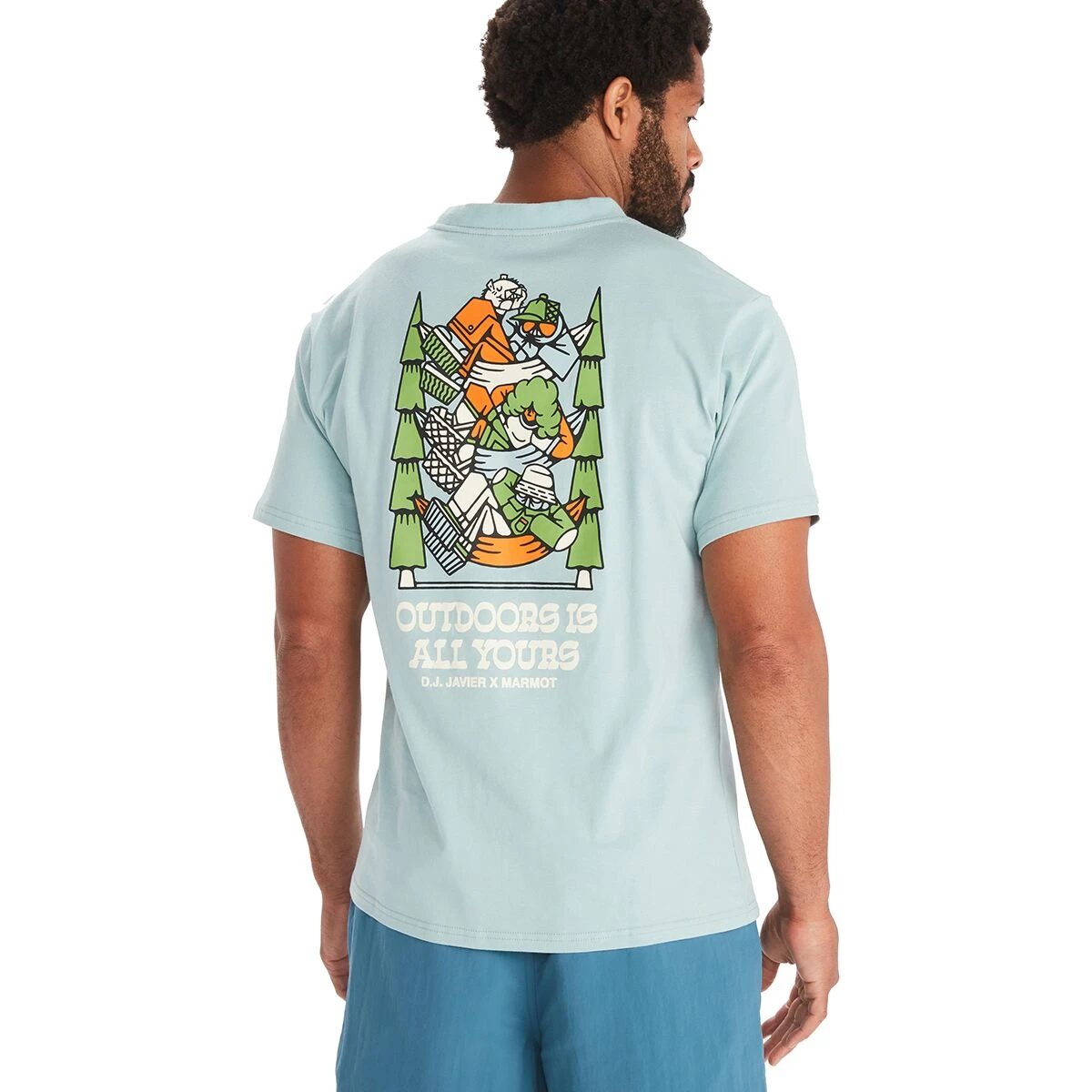 Marmot X DJ Javier Heavyweight T-Shirt - Men's 6 Marmot X DJ Javier Heavyweight T-Shirt - Men's - Image 4