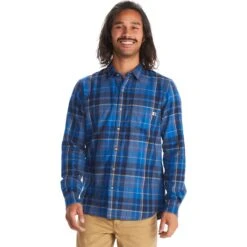 Marmot Anderson Lightweight Flannel Long-Sleeve Shirt - Men's 15 Marmot Anderson Lightweight Flannel Long-Sleeve Shirt - Men's -Marmot DARAZU