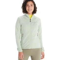 Marmot Leconte Fleece Jacket - Women's -Marmot FROGRE 1