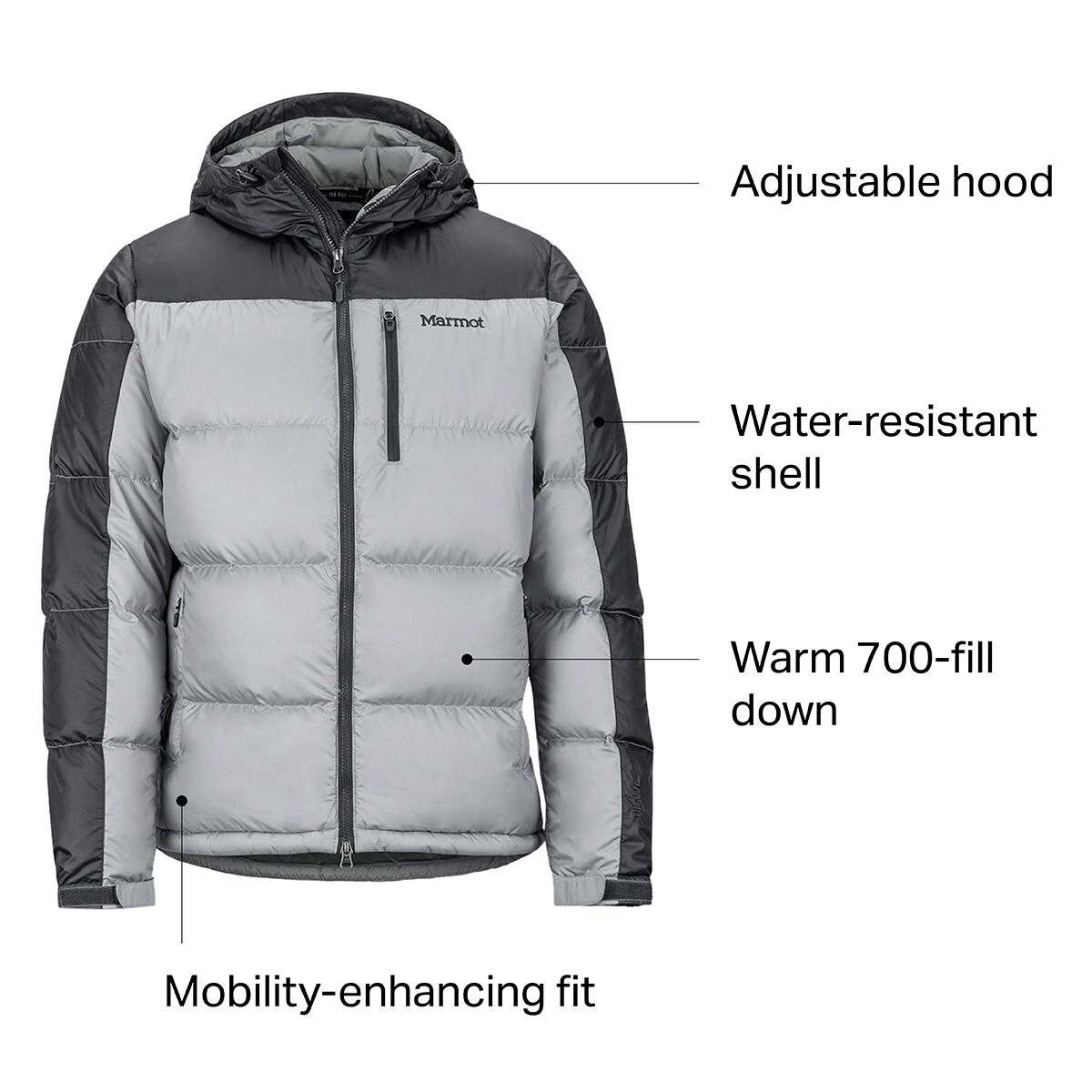 Marmot Guides Down Hooded Jacket - Men's 5 Marmot Guides Down Hooded Jacket - Men's - Image 3