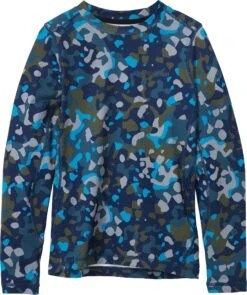 Marmot Midweight Harrier Crew Shirt - Kids|-|Chemise Mi-épaisse Harrier Crew - Enfant -Marmot MAR 10480 7EArctic 20Navy 20Tech 20Camo