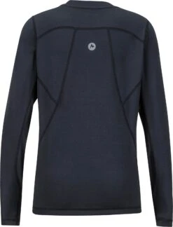 Marmot Midweight Harrier Crew Shirt - Kids|-|Chemise Mi-épaisse Harrier Crew - Enfant -Marmot MAR 10480 7E 7EBack 20Black