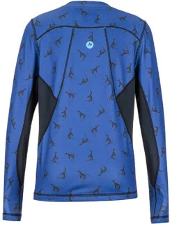 Marmot Midweight Harrier Crew Shirt - Kids|-|Chemise Mi-épaisse Harrier Crew - Enfant -Marmot MAR 10480 7E 7EBack 20Nightfall 20Penguin
