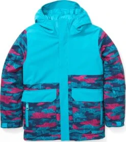 Marmot Barbeau Jacket - Kids|-|Veste Barbeau - Enfant -Marmot MAR 34500 7EEnamel 20Blue 20 20Arctic 20Navy 20Haze 20Camo