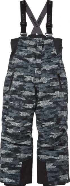 Marmot Rosco Bib - Kids|-|Salopette Rosco - Enfant -Marmot MAR 34640 7EBlack 20Haze 20Camo