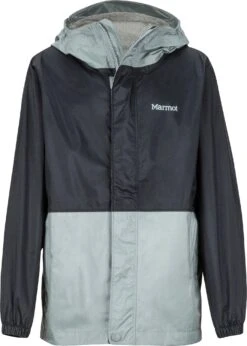Marmot PreCip Eco Jacket - Kids|-|Manteau Léger PreCip Eco - Enfant -Marmot MAR 41000 7EBlack 20 20Grey 20Storm