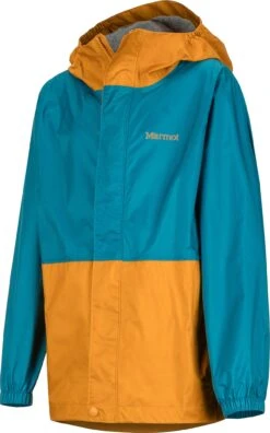 Marmot PreCip Eco Jacket - Kids|-|Manteau Léger PreCip Eco - Enfant -Marmot MAR 41000 7ELate 20Night 20 20Aztec 20Gold 7Eside 6f7137f7 17f9 4e66 b34c 090b8ac403a6