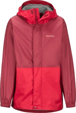 Marmot PreCip Eco Jacket - Kids|-|Manteau Léger PreCip Eco - Enfant -Marmot MAR 41000 7ETeam 20Red 20 20Brick