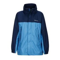 Marmot Boy's PreCip Hardshell Jacket|-|Coquille PreCip Garçons 36 Marmot Boy's PreCip Hardshell Jacket|-|Coquille PreCip Garçons -Marmot MAR 50900 7EMykonos 20Blue 20 20Arctic 20Navy 7EWithout 20Hood