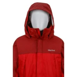 Marmot Boy's PreCip Hardshell Jacket|-|Coquille PreCip Garçons 29 Marmot Boy's PreCip Hardshell Jacket|-|Coquille PreCip Garçons -Marmot MAR 50900 7E 7EHood 20Open 20Team 20red 20 20Dark 20Crimson