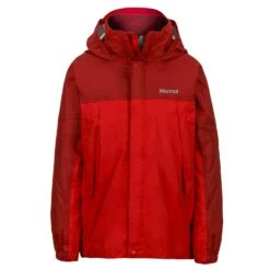 Marmot Boy's PreCip Hardshell Jacket|-|Coquille PreCip Garçons 31 Marmot Boy's PreCip Hardshell Jacket|-|Coquille PreCip Garçons -Marmot MAR 50900 7E 7EOpen 20Team 20red 20 20Dark 20Crimson