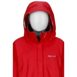 Marmot Girl's PreCip Jacket|-|Coquille PreCip Filles -Marmot MAR 55680 7EBright 20Pink 7EHood