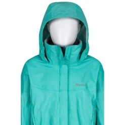 Marmot Girl's PreCip Jacket|-|Coquille PreCip Filles -Marmot MAR 55680 7EWaterfall 7EHood e99f5e1c 4467 4e9a ba7b 6c400e9210fd