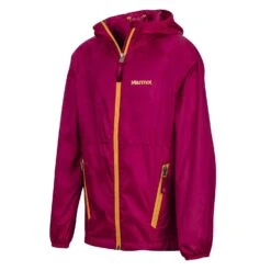 Marmot Ether Hoody - Girls|-|Manteau à Capuchon Ether - Fille -Marmot MAR 56190 7ESangria 7ESide