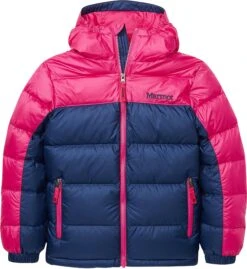 Marmot Guides Down Hoody - Unisex|-|Chandail à Capuchon Guides Down - Garçon -Marmot MAR 73700 7EArctic 20Navy 20 20Very 20Berry