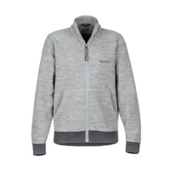 Marmot Couloir Fleece Jacket - Boys|-|Chandail à Glissière En Molleton Couloir - Garçon -Marmot MAR 74520 7EGrey 20Storm 20 20Slate 20Grey