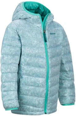 Marmot Nika Hoody Jacket - Girls|-|Manteau à Capuchon En Duvet Nika - Fille 30 Marmot Nika Hoody Jacket - Girls|-|Manteau à Capuchon En Duvet Nika - Fille -Marmot MAR 77460 7E 7ESide1 20Waterfall