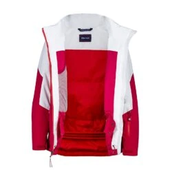 Marmot Girl's Elise Insulated Jacket|-|Manteau Isolé Elise Fille -Marmot MAR 78270 7EBright 20Ruby 20 20White 7EInside d027c655 e1d7 4e82 a589 8fe6ab776ec1