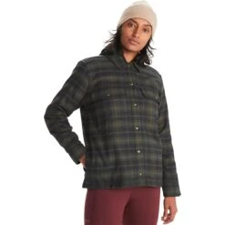 Marmot Ridgefield Heavyweight Sherpa Flannel - Women's -Marmot NOR 7