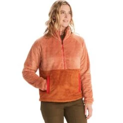 Marmot Homestead Fleece 1/2-Zip Pullover - Women's -Marmot ROSGOLCOP