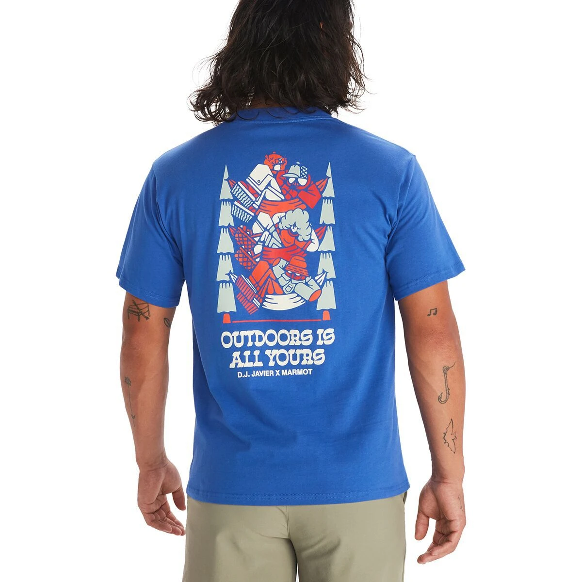 Marmot X DJ Javier Heavyweight T-Shirt - Men's 4 Marmot X DJ Javier Heavyweight T-Shirt - Men's - Image 2