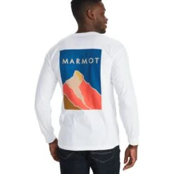 Marmot Mountain Long-Sleeve T-Shirt - Men's -Marmot WHI 5