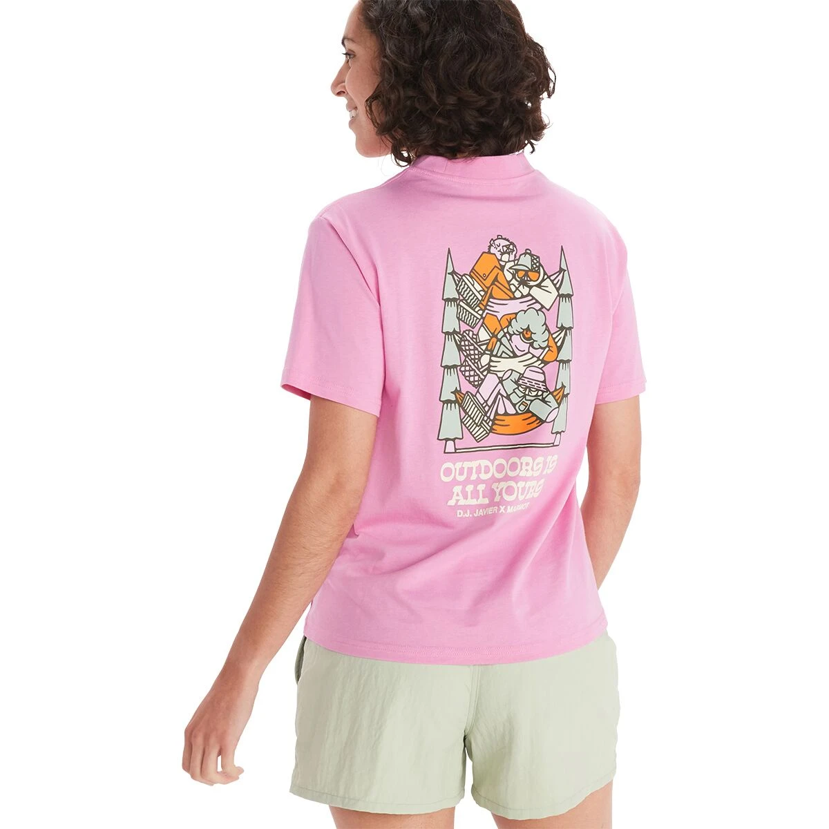 Marmot DJ Javier Heavyweight Short-Sleeve T-Shirt - Women's 4 Marmot DJ Javier Heavyweight Short-Sleeve T-Shirt - Women's - Image 2