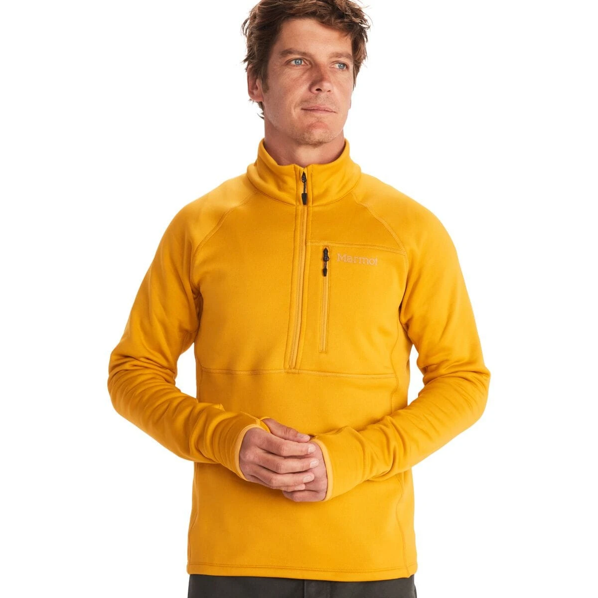 Marmot Olden Polartec 1/2-Zip Top - Men's 5 Marmot Olden Polartec 1/2-Zip Top - Men's - Image 3
