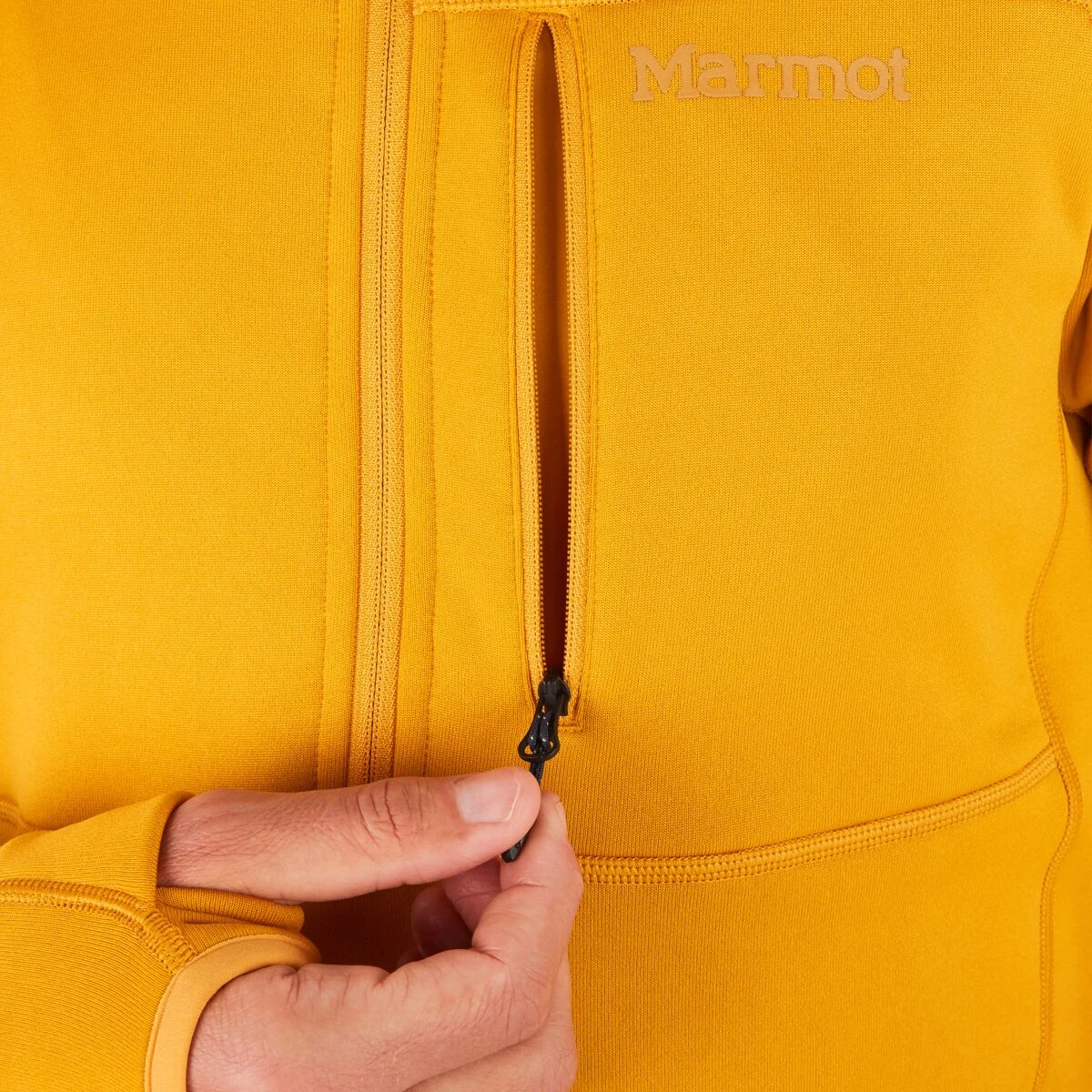 Marmot Olden Polartec 1/2-Zip Top - Men's 6 Marmot Olden Polartec 1/2-Zip Top - Men's - Image 4